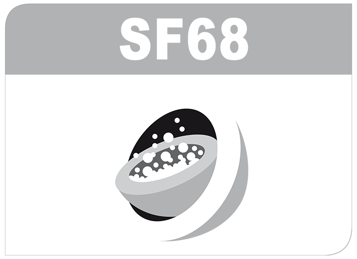 Contains a guaranteed level of a strain of viable SF68® probiotics  (5 x 108  CFU*/g).
